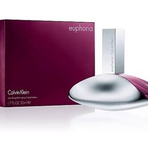Calvin Klein Euphoria 3.4 oz with purse size included